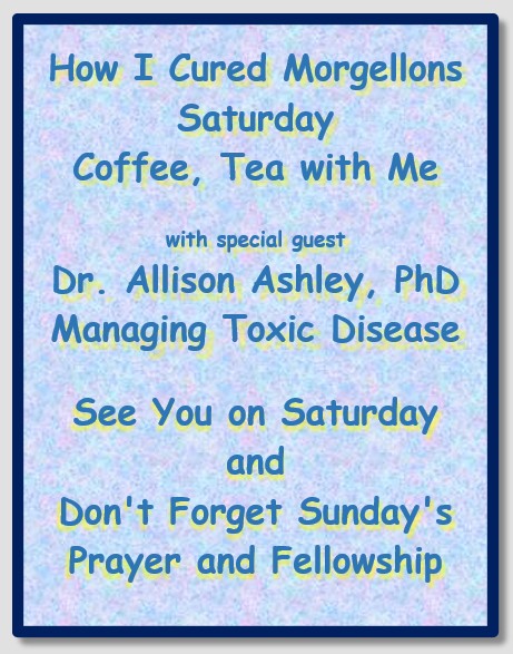 Morgellons - MORE COMMUNICATION IS BETTER!