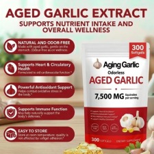 Morgellons - Aged Garlic for cardiovascular health and blood pressure remedy