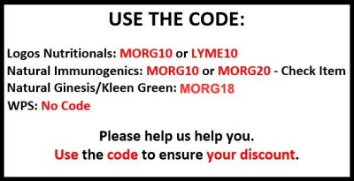 Morgellons -  USE THE DISCOUNT CODES