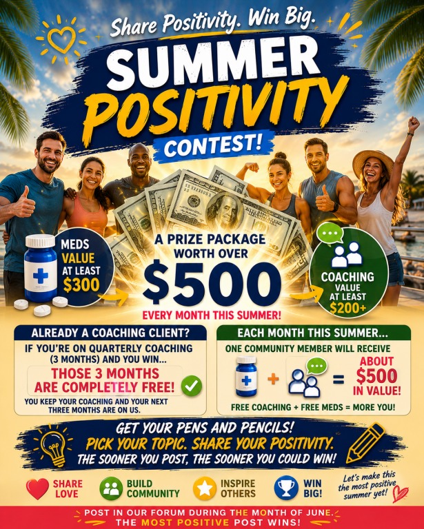 Morgellons - A Quick Update About Our Summer Positivity Contest!