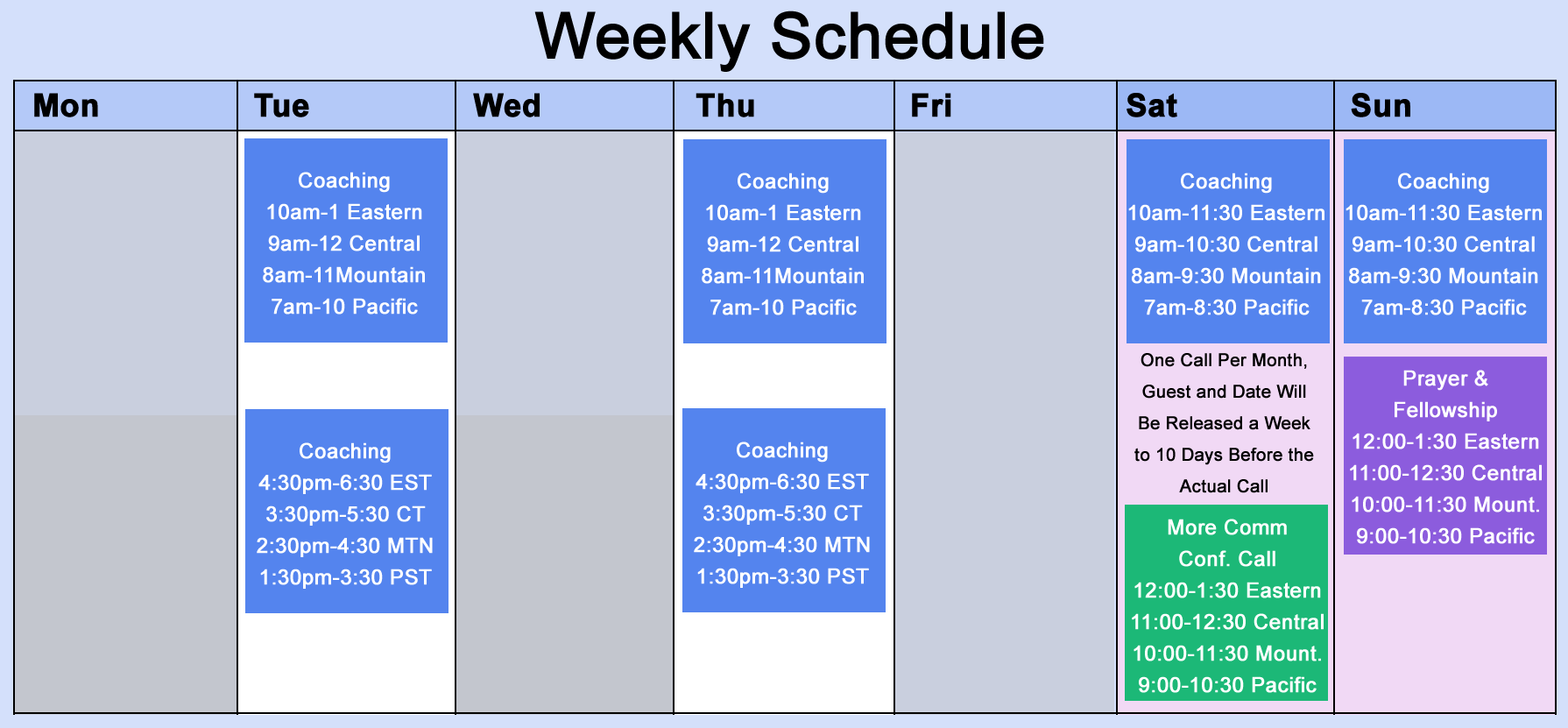 Morgellons - New Coaching Hours